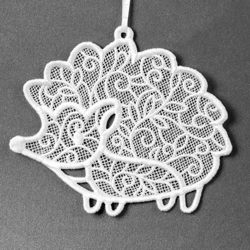 Woodland Treasures – Hedgehog (Lace)