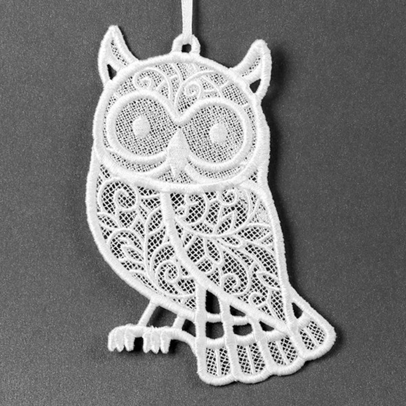 Woodland Treasures – Owl (Lace)