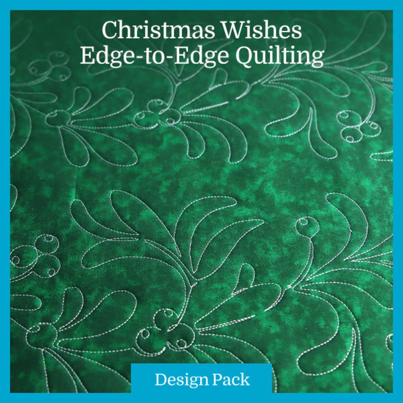 A Christmas Wishes (Edge-to-Edge Quilting) Design Pack