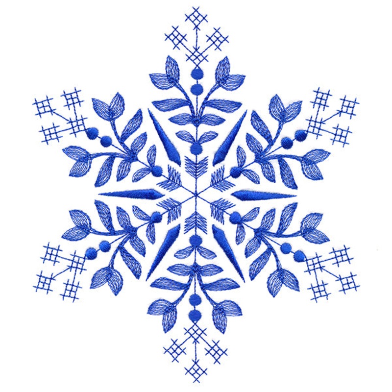 Winter Folk Art Snowflake 1|6.85″ x 6.05″ / 173.99mm x 153.67mm|5.85″ x 5.17″ / 148.59mm x 131.23mm|4.85″ x 4.28″ / 123.19mm x 108.8mm|3.9″ x 3.44″ / 99.06mm x 87.5mm|All Sizes