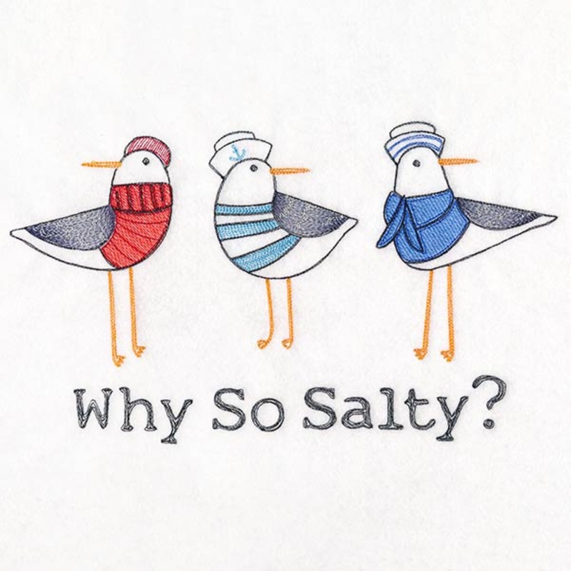 Why So Salty Seagulls|6.82″ x 11.73″ / 173.28mm x 298.04mm|5.45″ x 9.38″ / 138.33mm x 238.22mm|4.52″ x 7.77″ / 114.72mm x 197.38mm|3.98″ x 6.84″ / 100.98mm x 173.67mm|All Sizes