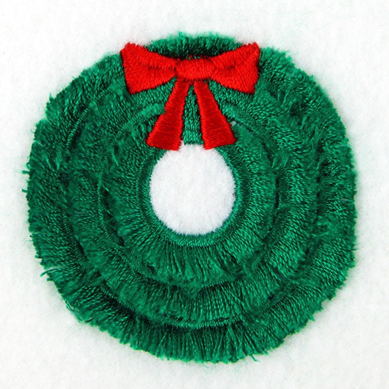‘Tis the Season Christmas Wreath (Fringe)