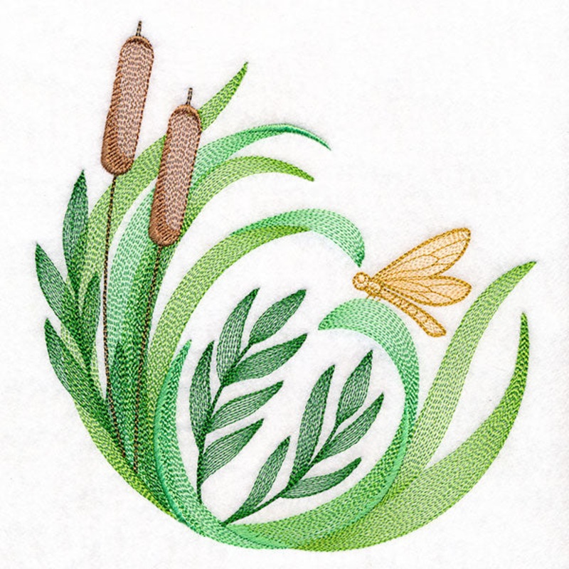 Wild & Sheer Cattails Circle|7.17″ x 6.85″ / 182.16mm x 173.94mm|6.11″ x 5.83″ / 155.14mm x 148.09mm|5.11″ x 4.87″ / 129.7mm x 123.8mm|All Sizes