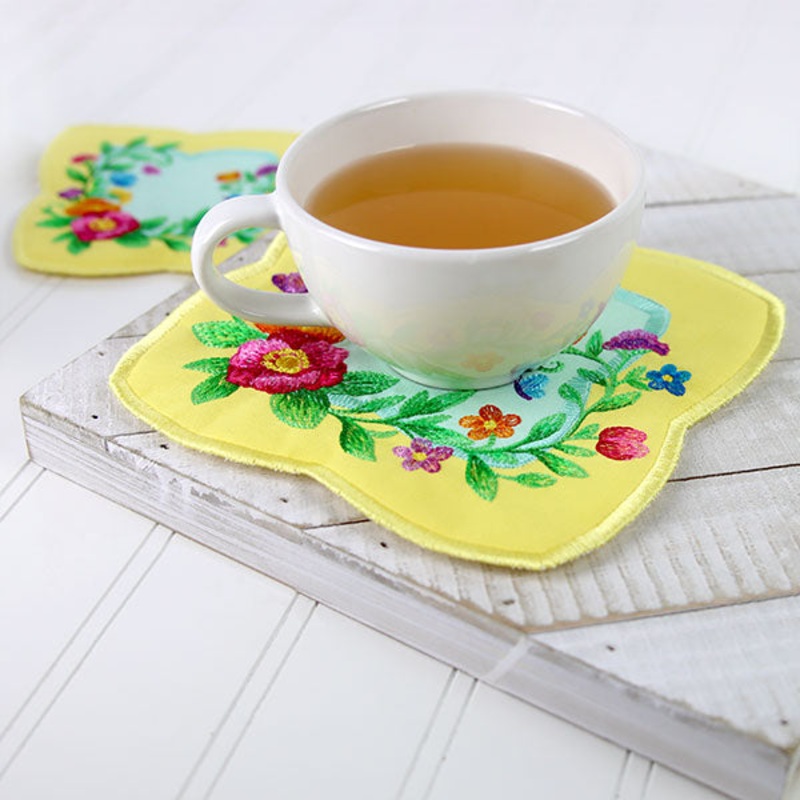 Wildflower Magic Trivet (In-the-Hoop)