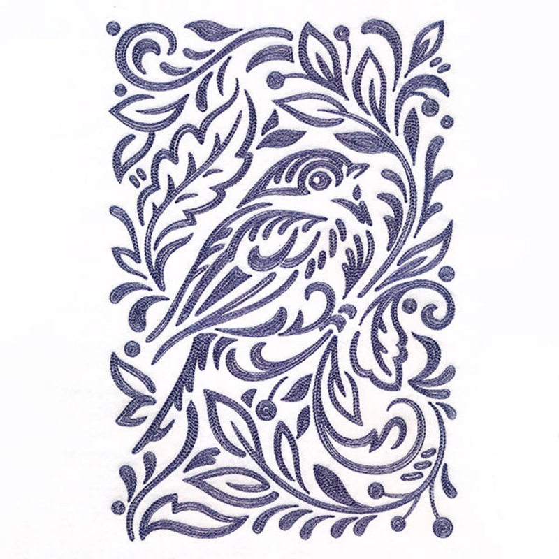 Wild Woodcuts – Christmas Chickadee