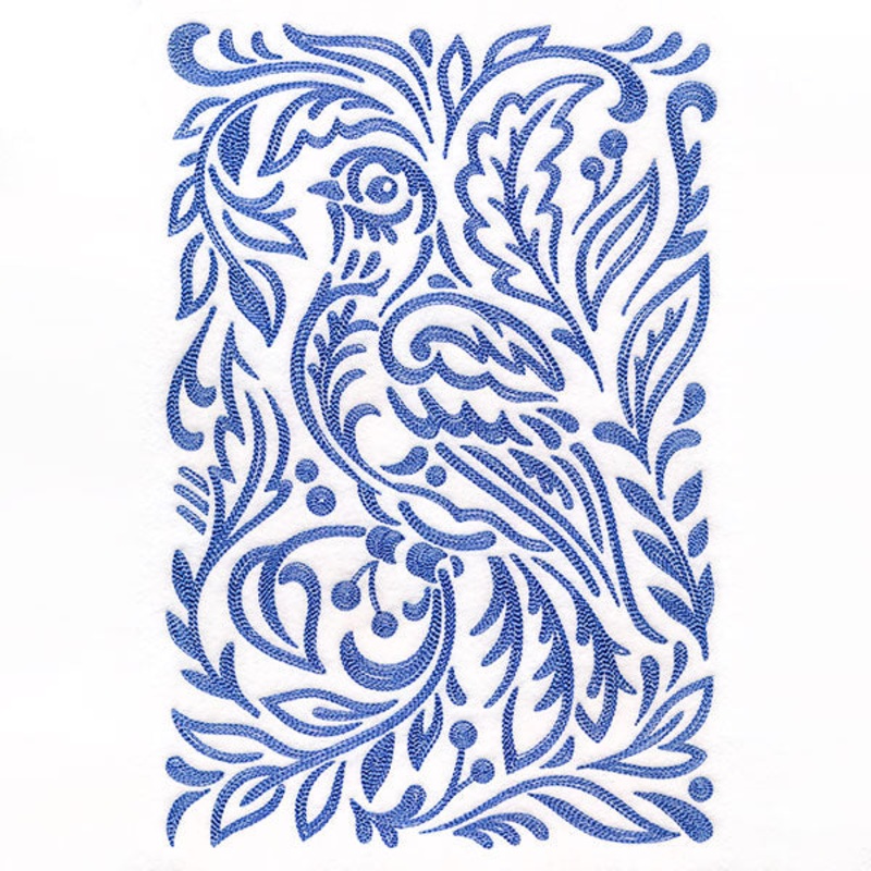 Wild Woodcuts – Christmas Dove