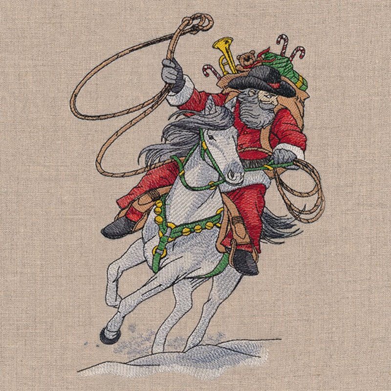 Wild West Cowboy Santa|9.98″ x 6.85″ / 253.53mm x 174.04mm|7.77″ x 5.34″ / 197.47mm x 135.76mm|6.86″ x 4.72″ / 174.28mm x 119.83mm|All Sizes