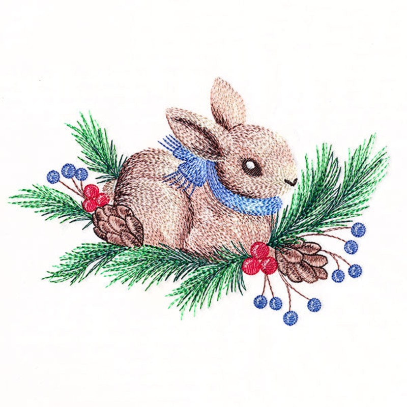 Winter Bunny Feature|6.85″ x 10.42″ / 173.93mm x 264.67mm|5.85″ x 8.9″ / 148.54mm x 226.03mm|5.13″ x 7.8″ / 130.2mm x 198.12mm|4.5″ x 6.85″ / 114.34mm x 173.99mm|All Sizes