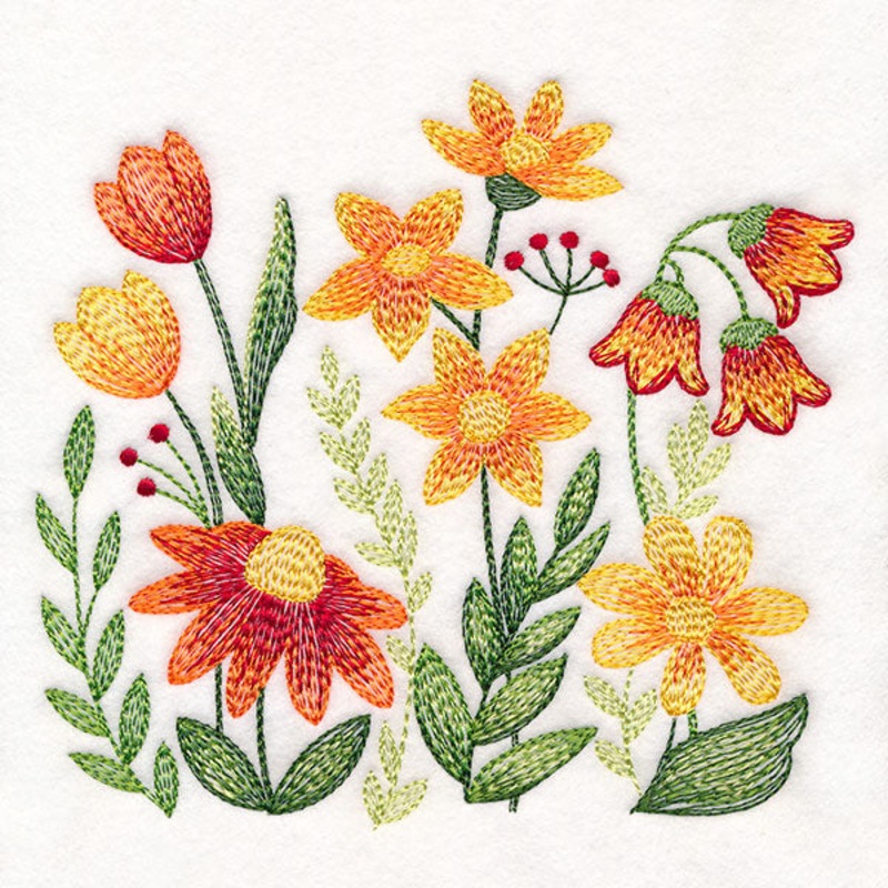 Wild and Free Blooms Border|6.85″ x 7.48″ / 173.99mm x 189.92mm|5.85″ x 6.39″ / 148.59mm x 162.22mm|4.85″ x 5.29″ / 123.19mm x 134.49mm|All Sizes