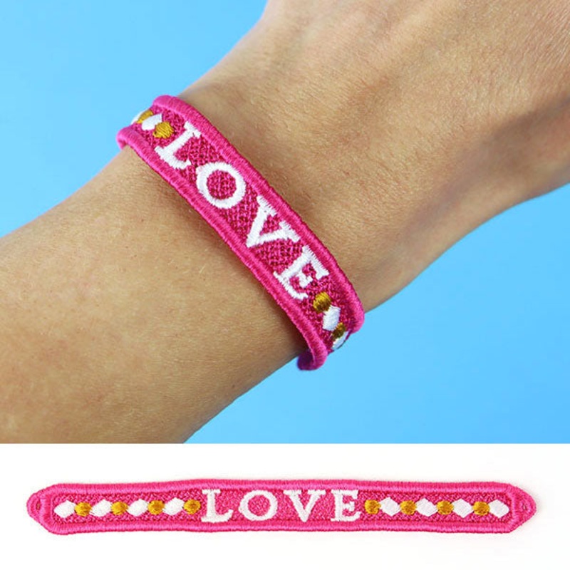 Words of Wisdom Bracelet – Love (Lace)