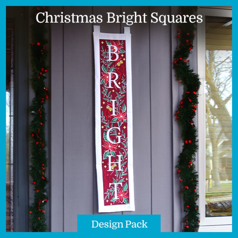 A Christmas Bright Squares Design Pack