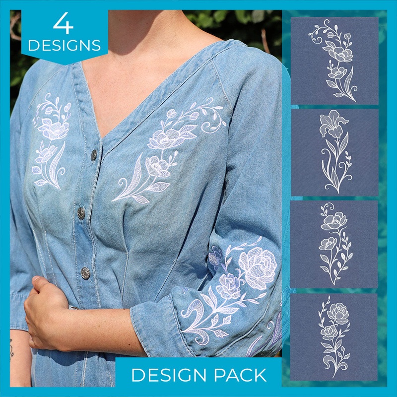 Whitework Apparel Design Pack|11.75″ x 6.09″ / 298.44mm x 154.6mm|9.41″ x 4.88″ / 239.01mm x 123.85mm|7.8″ x 4.04″ / 198.2mm x 102.71mm|6.86″ x 3.55″ / 174.19mm x 90.28mm|All Sizes