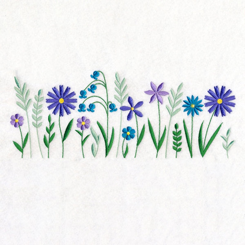 Wildflower Garden Border|4.59″ x 11.75″ / 116.67mm x 298.51mm|3.68″ x 9.4″ / 93.37mm x 238.83mm|3.05″ x 7.81″ / 77.53mm x 198.3mm|2.68″ x 6.85″ / 68.06mm x 174.05mm|All Sizes