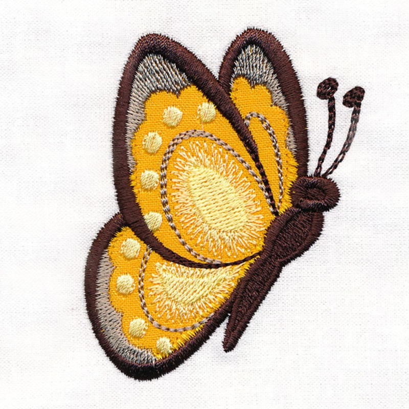 Woodland Animals – Butterfly (Heirloom Applique)