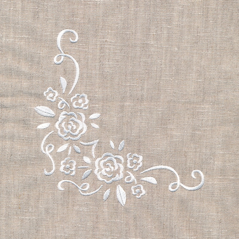 Whitework Floral Corner|6.33″ x 6.33″ / 160.86mm x 160.86mm|5.07″ x 5.07″ / 128.75mm x 128.75mm|4.21″ x 4.21″ / 106.89mm x 106.89mm|3.7″ x 3.7″ / 93.91mm x 93.91mm|All Sizes