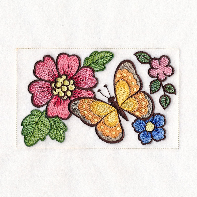 Woodland Animals Quilt – Flowers