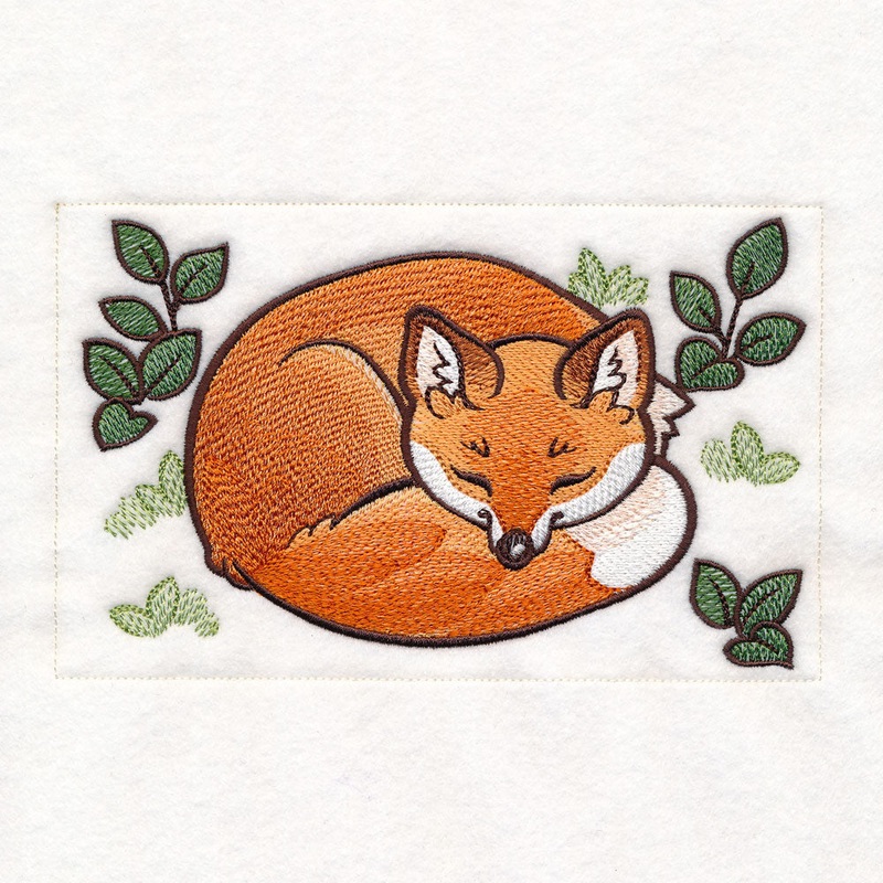 Woodland Animals Quilt – Sleepy Fox