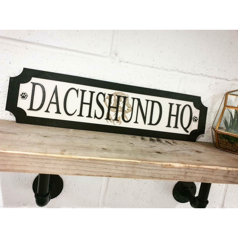 Dog Breeds – 3D Train/Street Style Sign