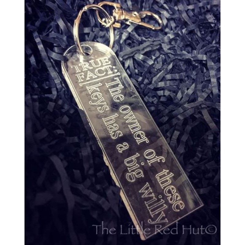 Funny Big Willy Keyring