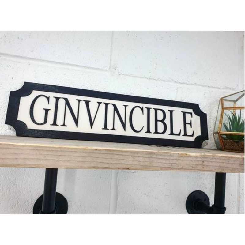 Ginvincible 3D Train/Street Sign