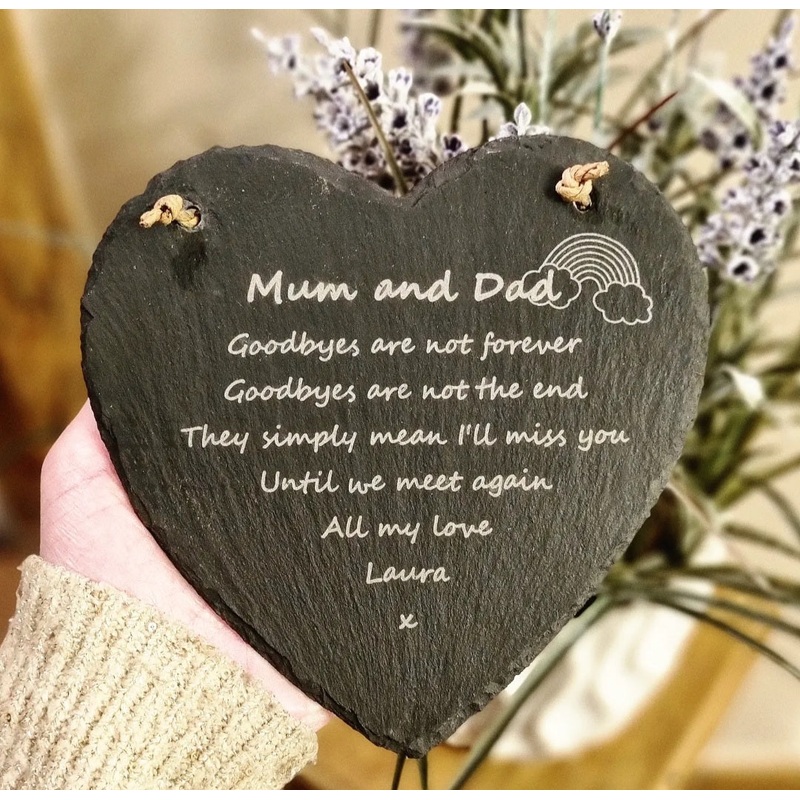 Goodbyes are not forever Slate Heart