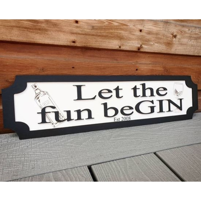 Let the fun beGIN 3D Train/Street Sign