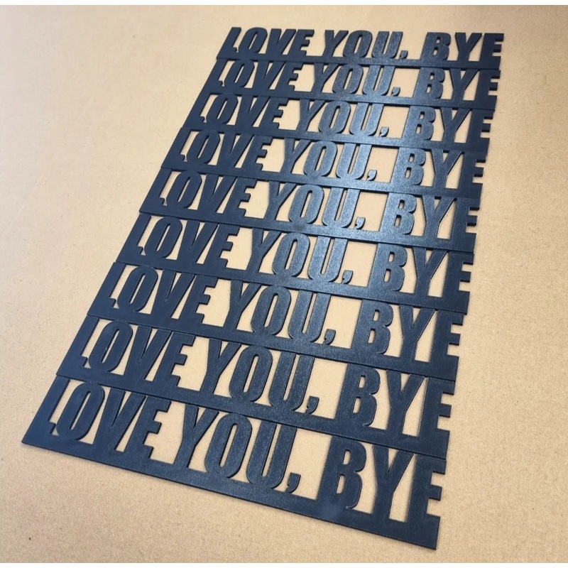 LOVE YOU, BYE Contemporary Collection