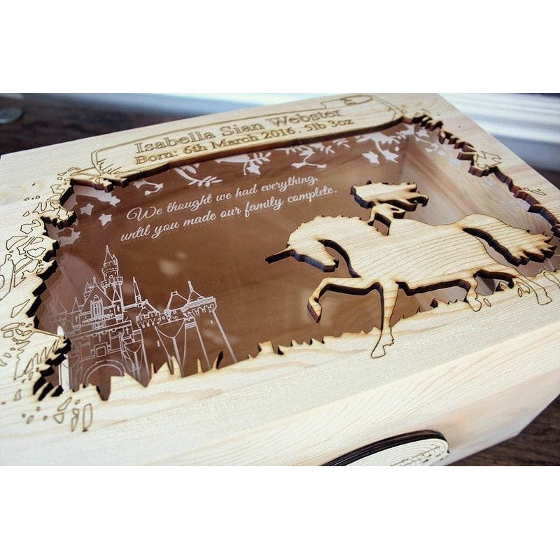 Luxury Magical Unicorn Memory Box