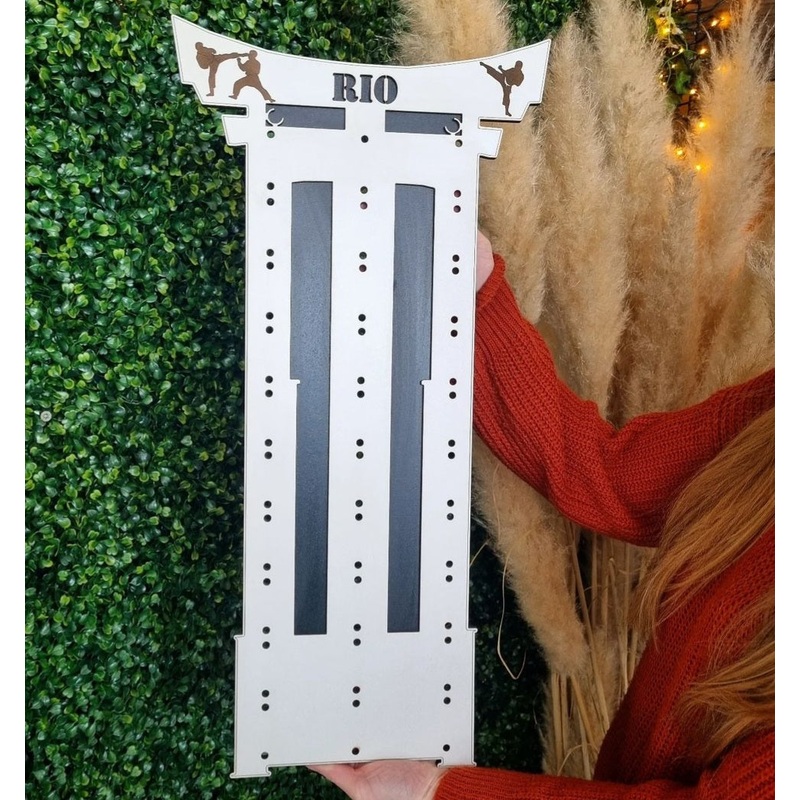 Martial Arts Belt Display Rack