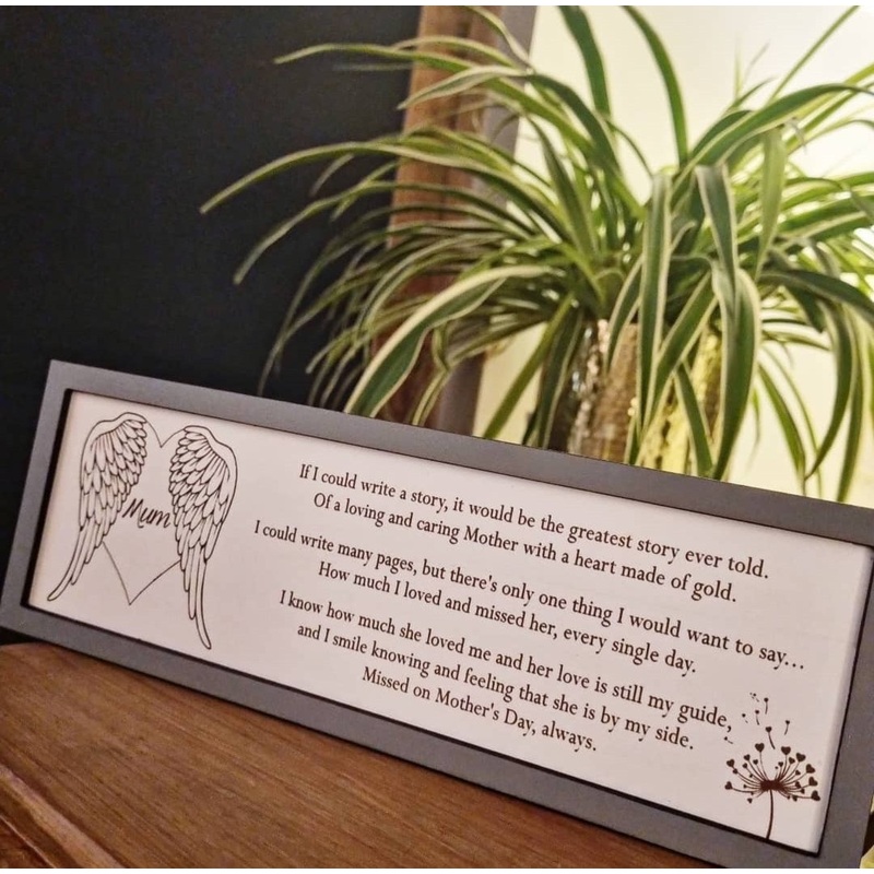 Mum, Missed on Mother’s Day Petite Sign