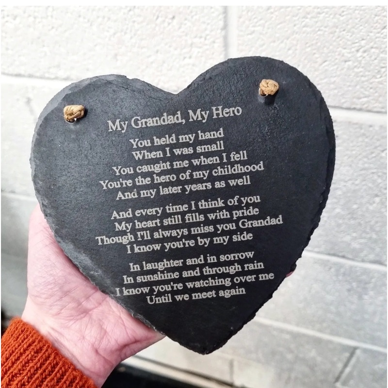 My Grandad, My Hero – Slate Heart