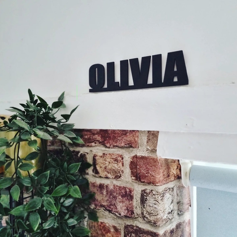 Personalise your own name Contemporary Collection