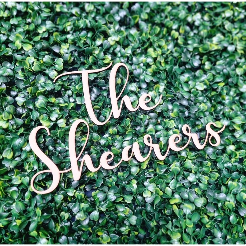 Personalised Wooden Family Name Sign