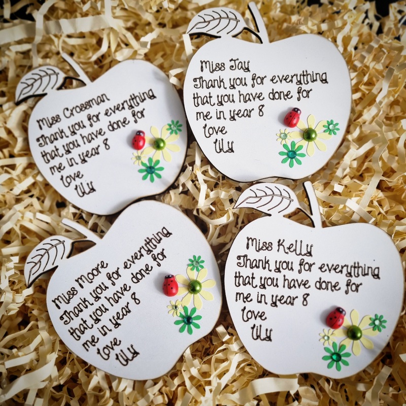 Teacher/Nursery Thank You Apple Magnet