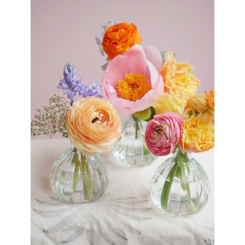 Bespoke Fresh Flower Bud Vases