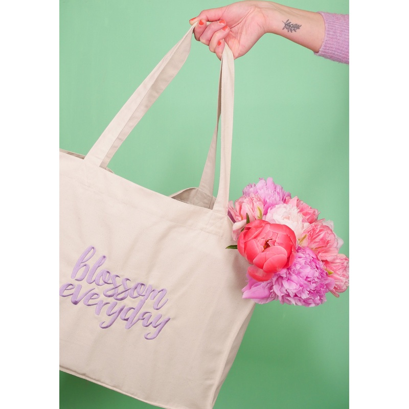 ‘Blossom Everyday’ THB Woven Shopper Bag