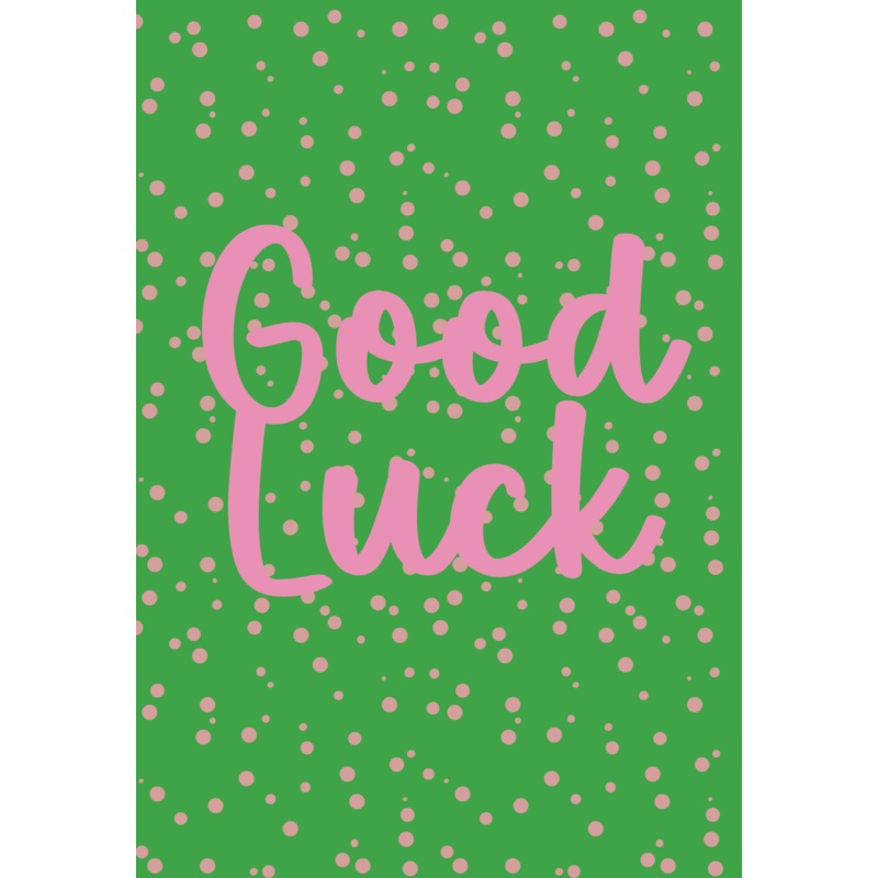 Good Luck Greeting Card