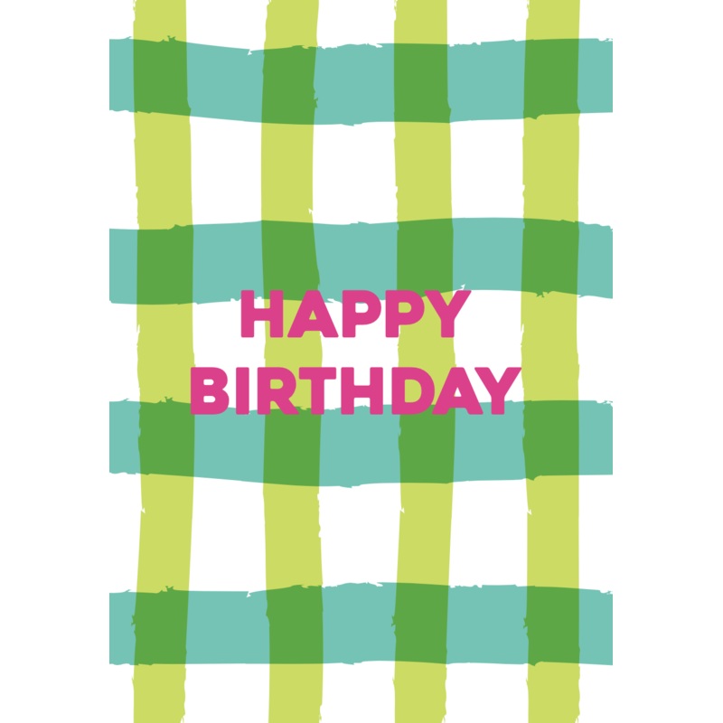 Happy Birthday Greeting Card