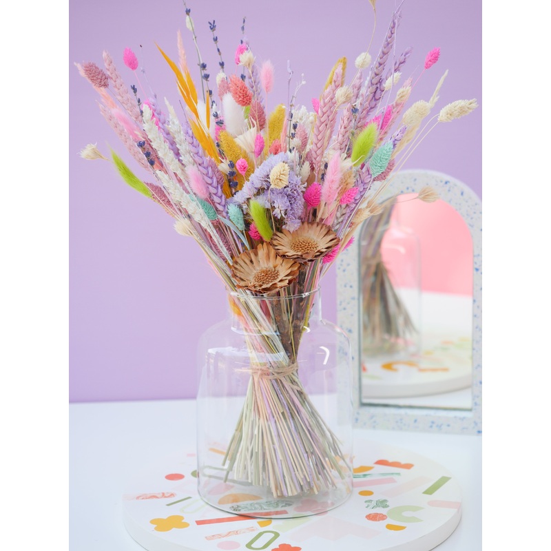 The Bella Glass Flower Vase