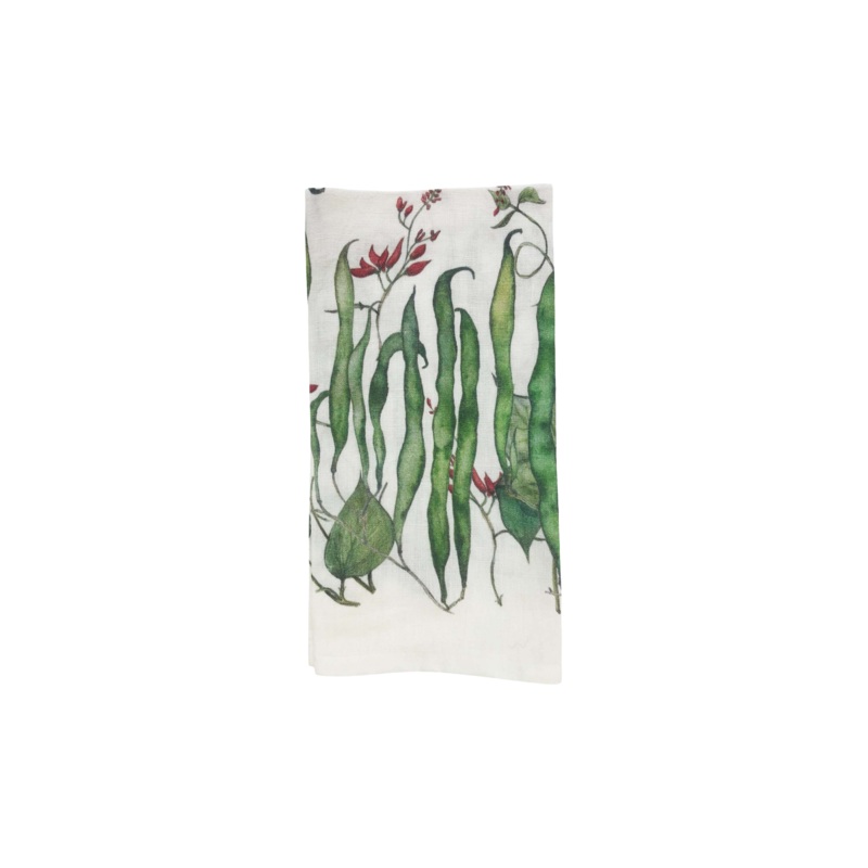 Bean Flower Linen Napkin