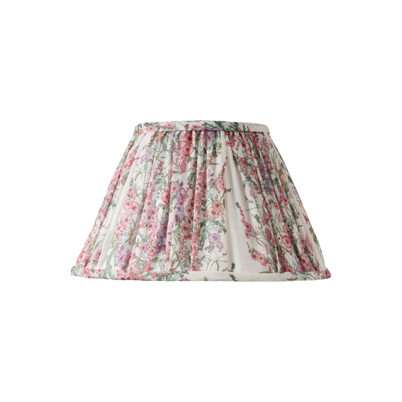 Sidalcea Gathered Lampshade|Candle|8″|10″|12″|14″|16″|20″