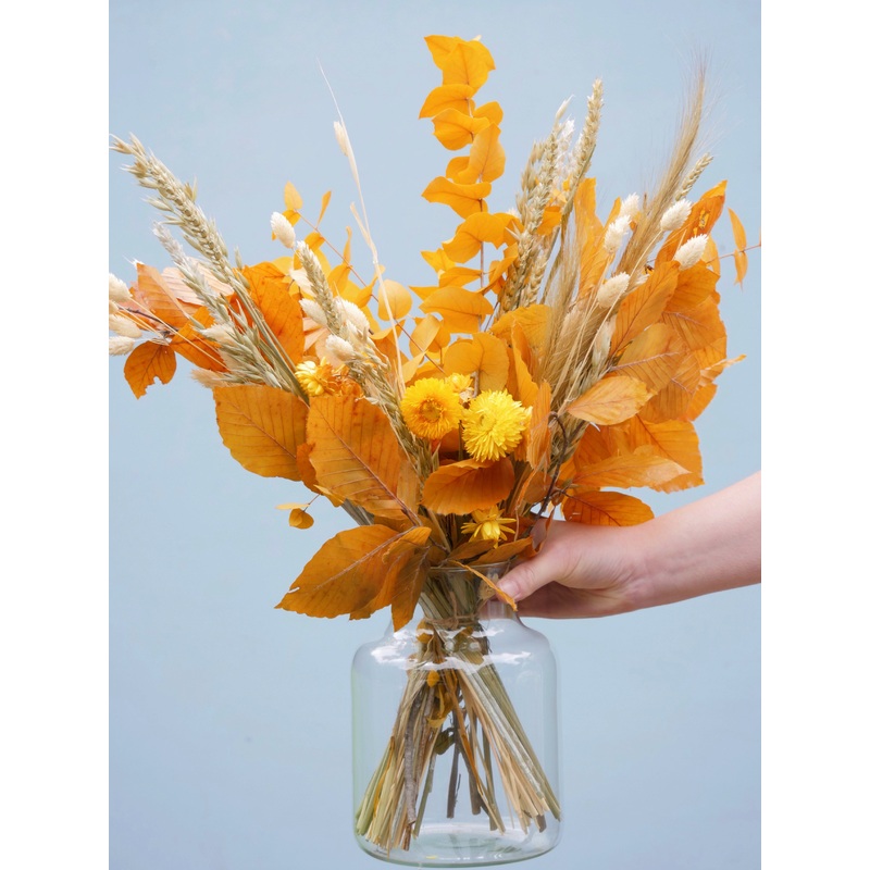 The Golden Afternoons Dried Flower Baked Blossom Bunch