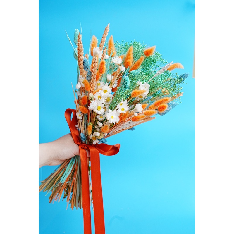 The ‘Life Of A Flowergirl’ Dried Flower Baked Blossom Bunch