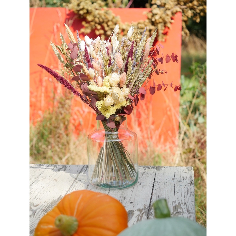 The October Orchard Dried Flower Baked Blossom Bunch