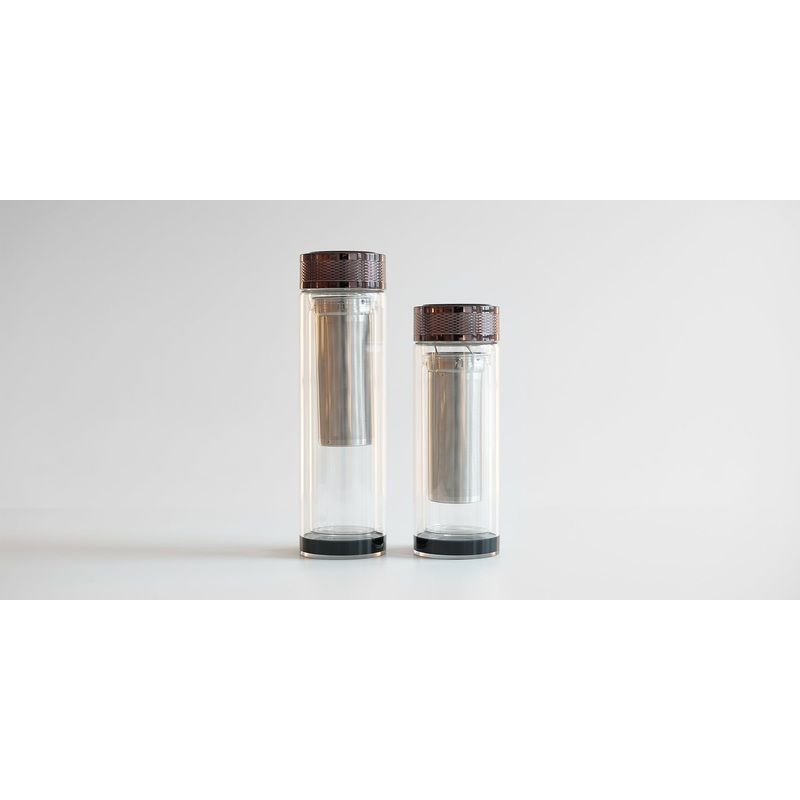 Double Walled Glass Thermos|9.5 oz|11.8 oz