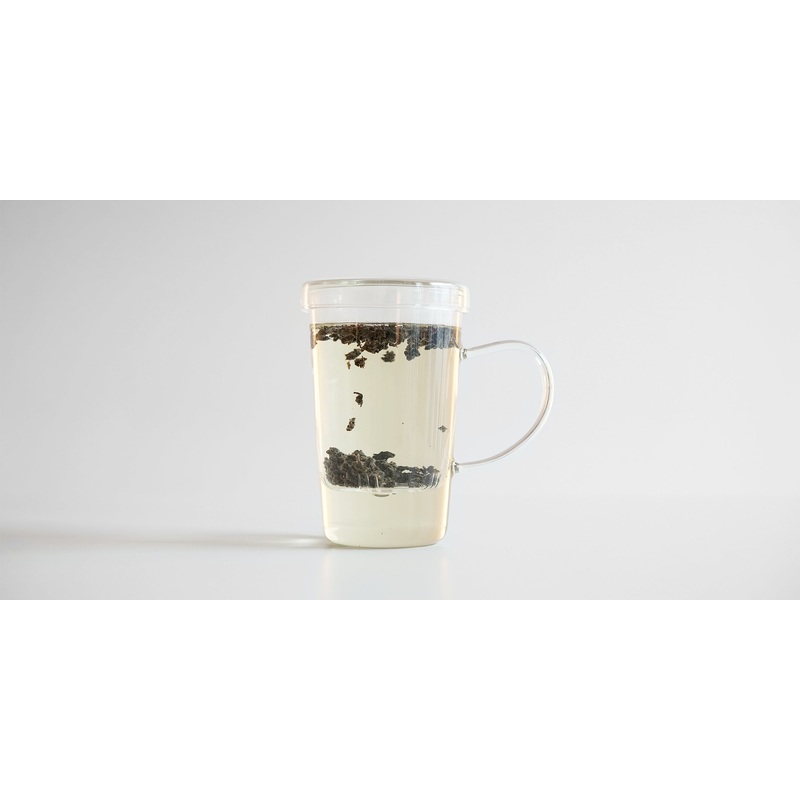 Glass Infuser Cup|Glass Infuser Cup|Spare Basket & Lid