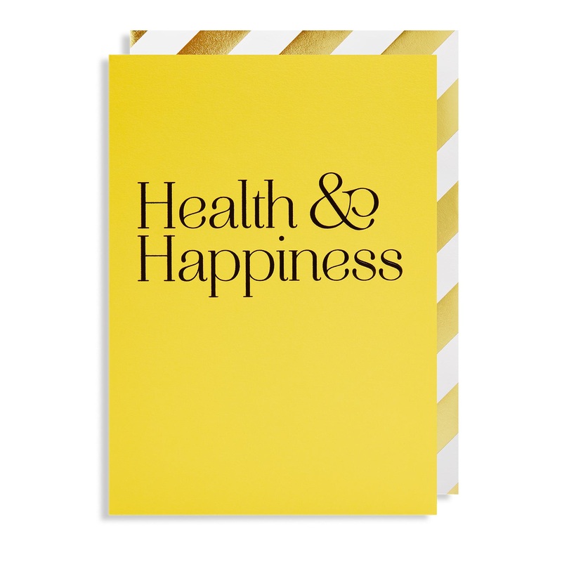 Health & Happiness Card