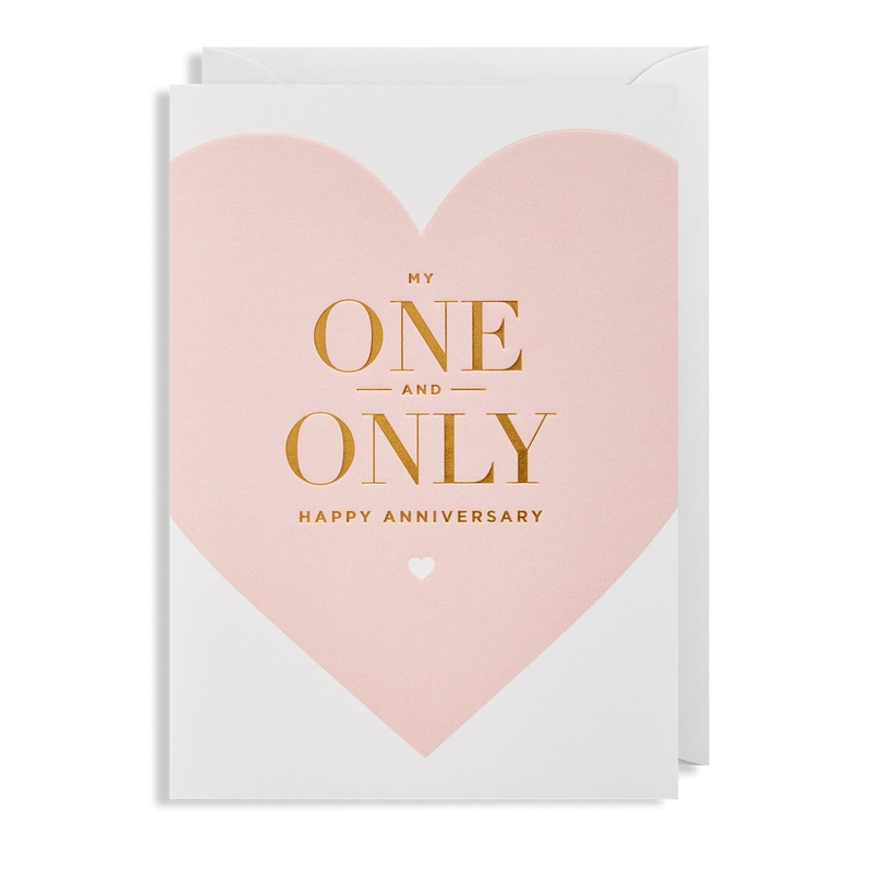 My One And Only Anniversary Card