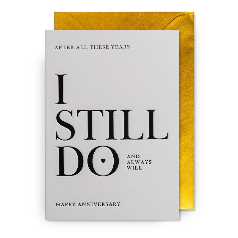 After All These Years Anniversary Card