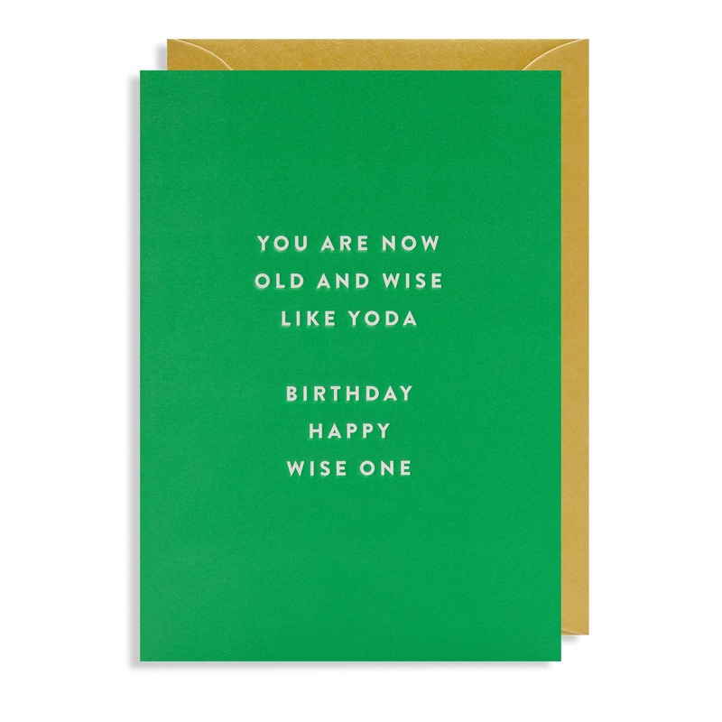 Birthday Happy, Wise One Card